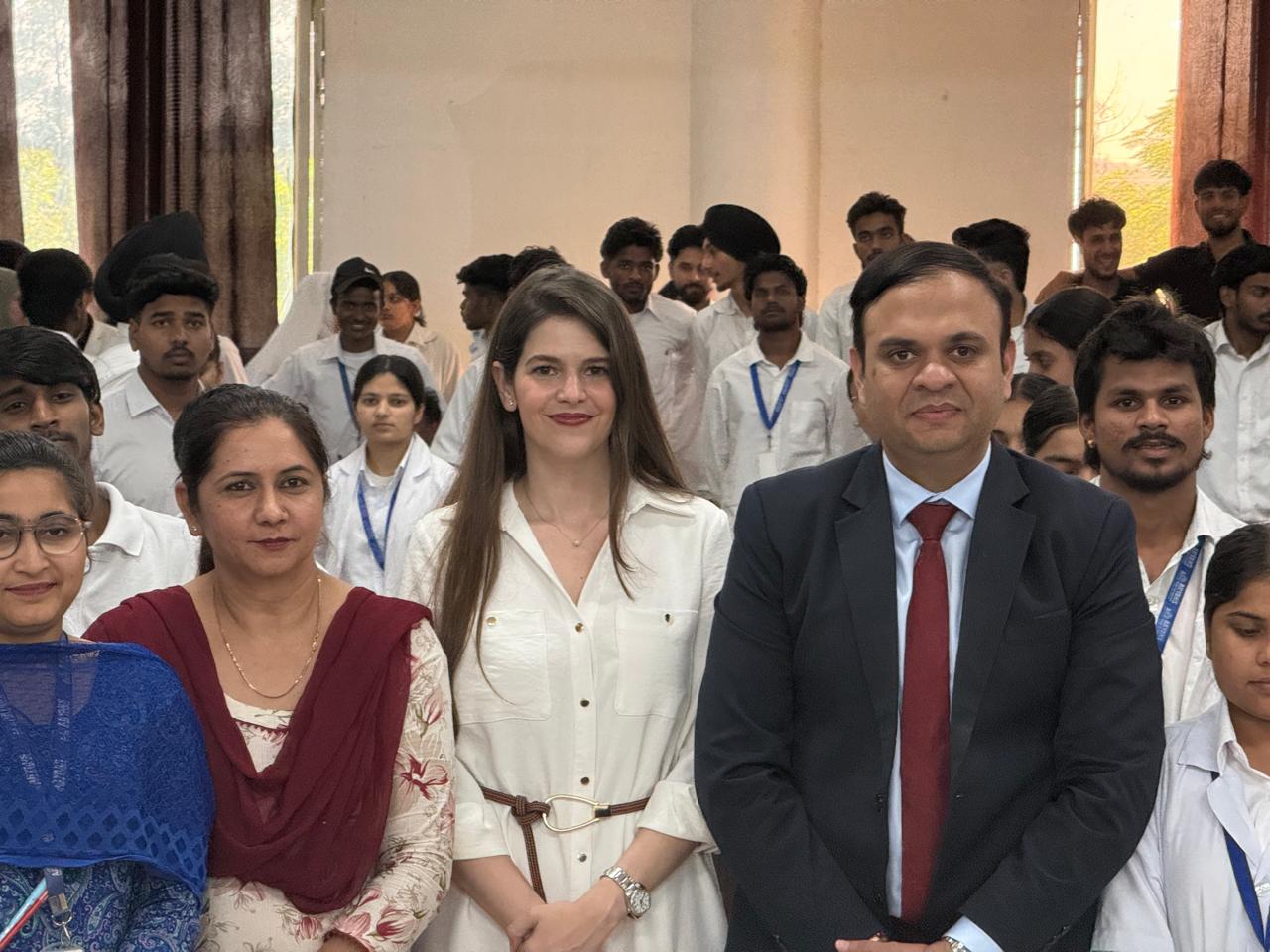 Students engaging in live problem-solving workshop